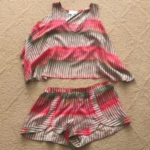 Alexis shorts and top combo